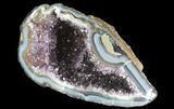 Purple Amethyst Geode - Uruguay #66696-2